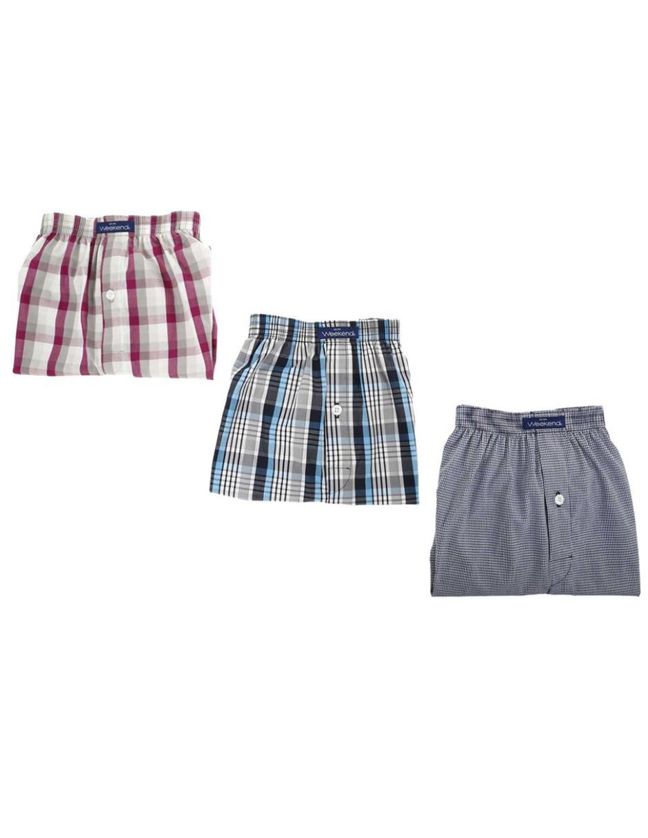 Set de bóxer de algodón para hombre 4