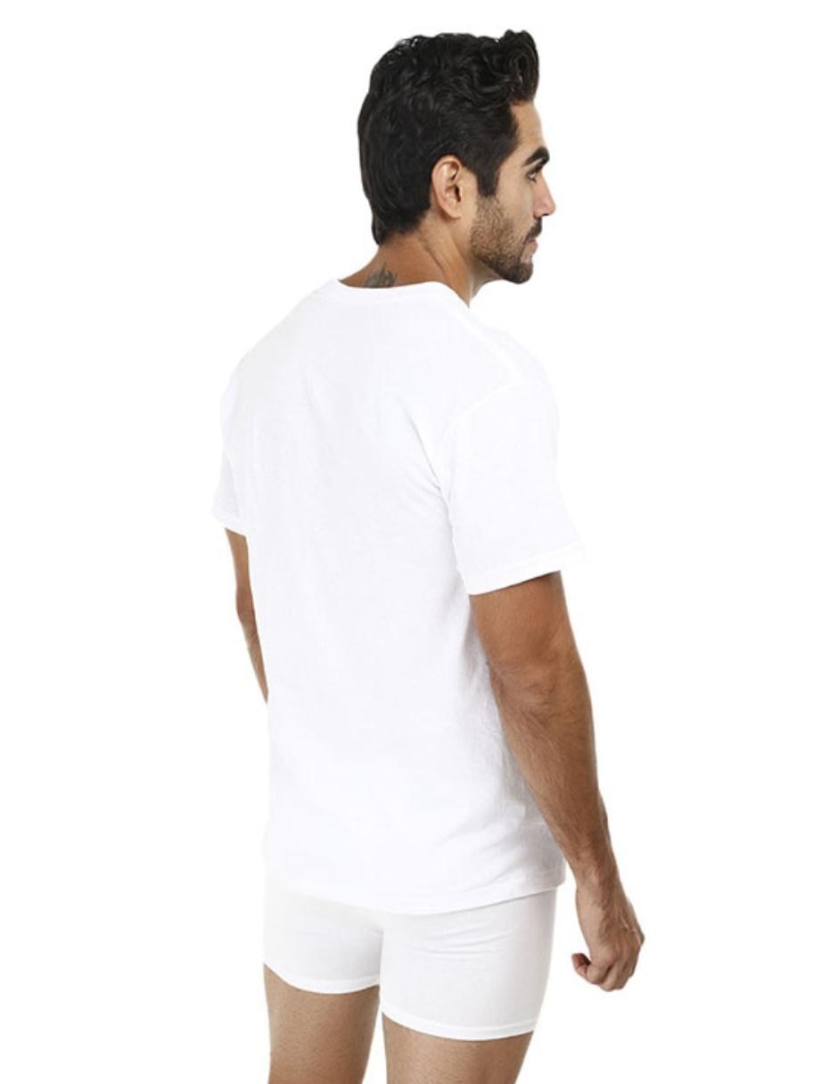 Playera cuello V para hombre 2