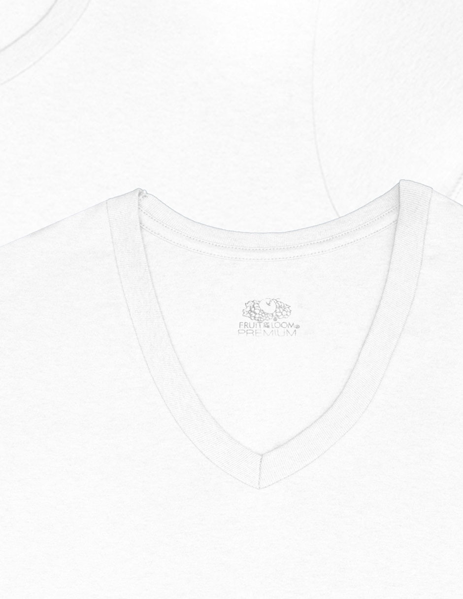Set playera cuello redondo para hombre