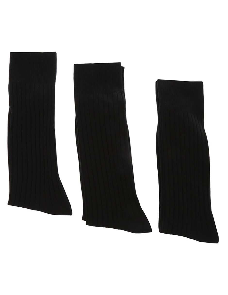 Set de calcetín de algodón para hombre 3 pares Set de calcetín de algodón para hombre 3 pares