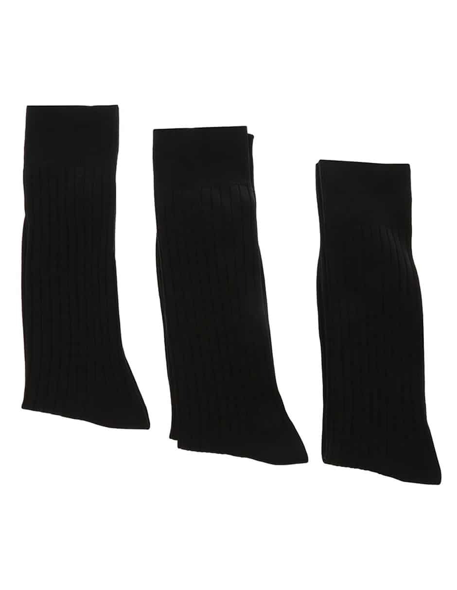Set de calcetín de algodón para hombre 3 pares Set de calcetín de algodón para hombre 3 pares