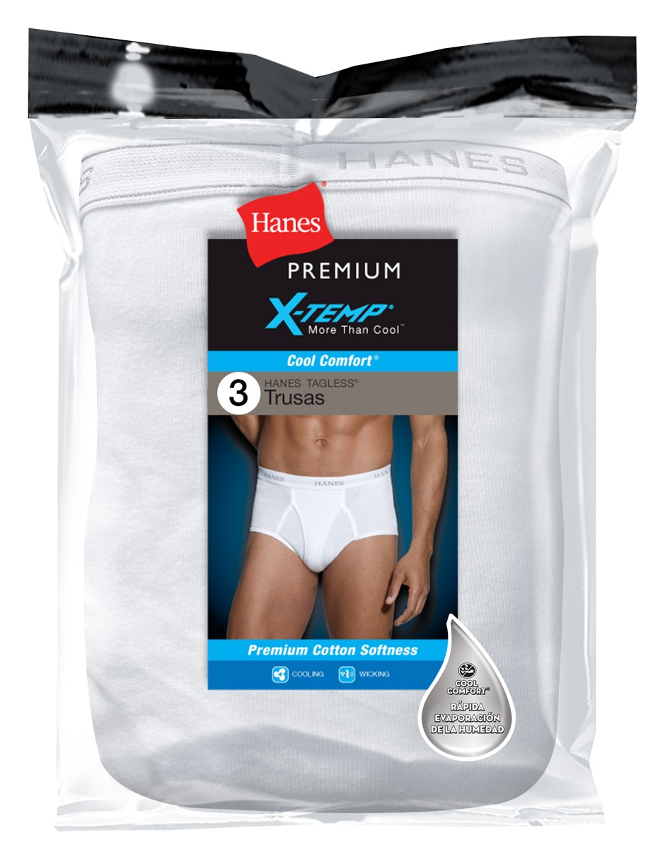 Set de trusa hanes de algodón 5 piezas