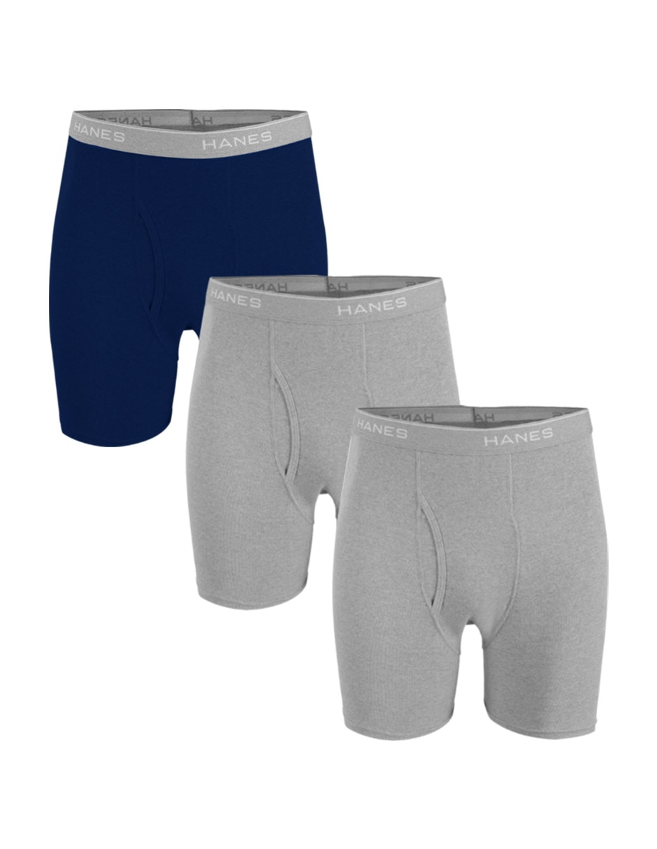 Set de bóxers briefs de algodón para hombre 3 piezas
