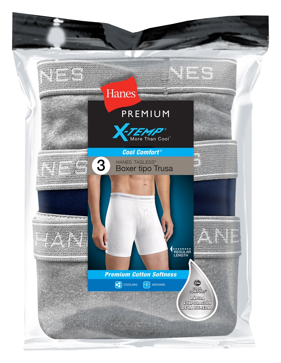 Set de bóxers briefs de algodón para hombre 3 piezas 4