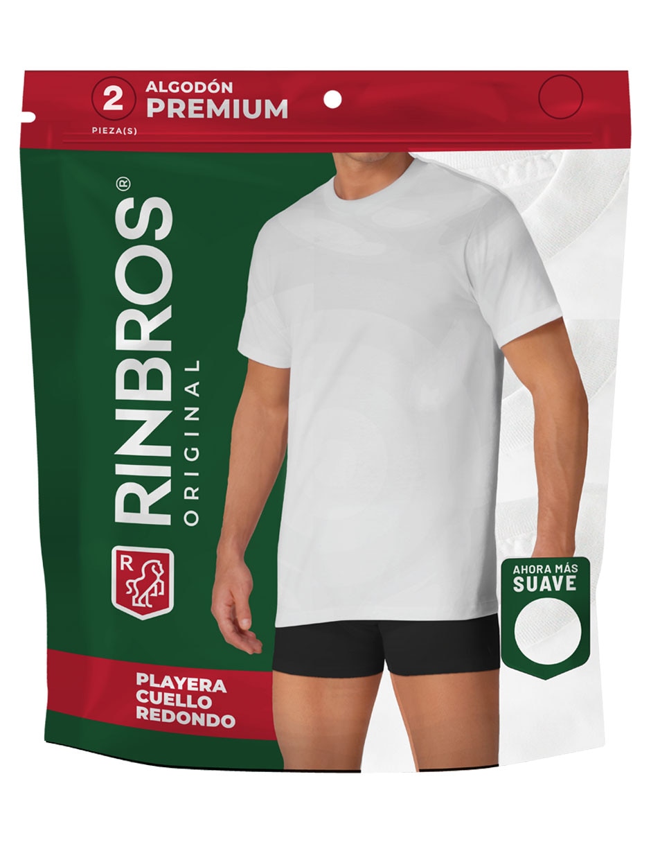 Set playera cuello redondo para hombre 4