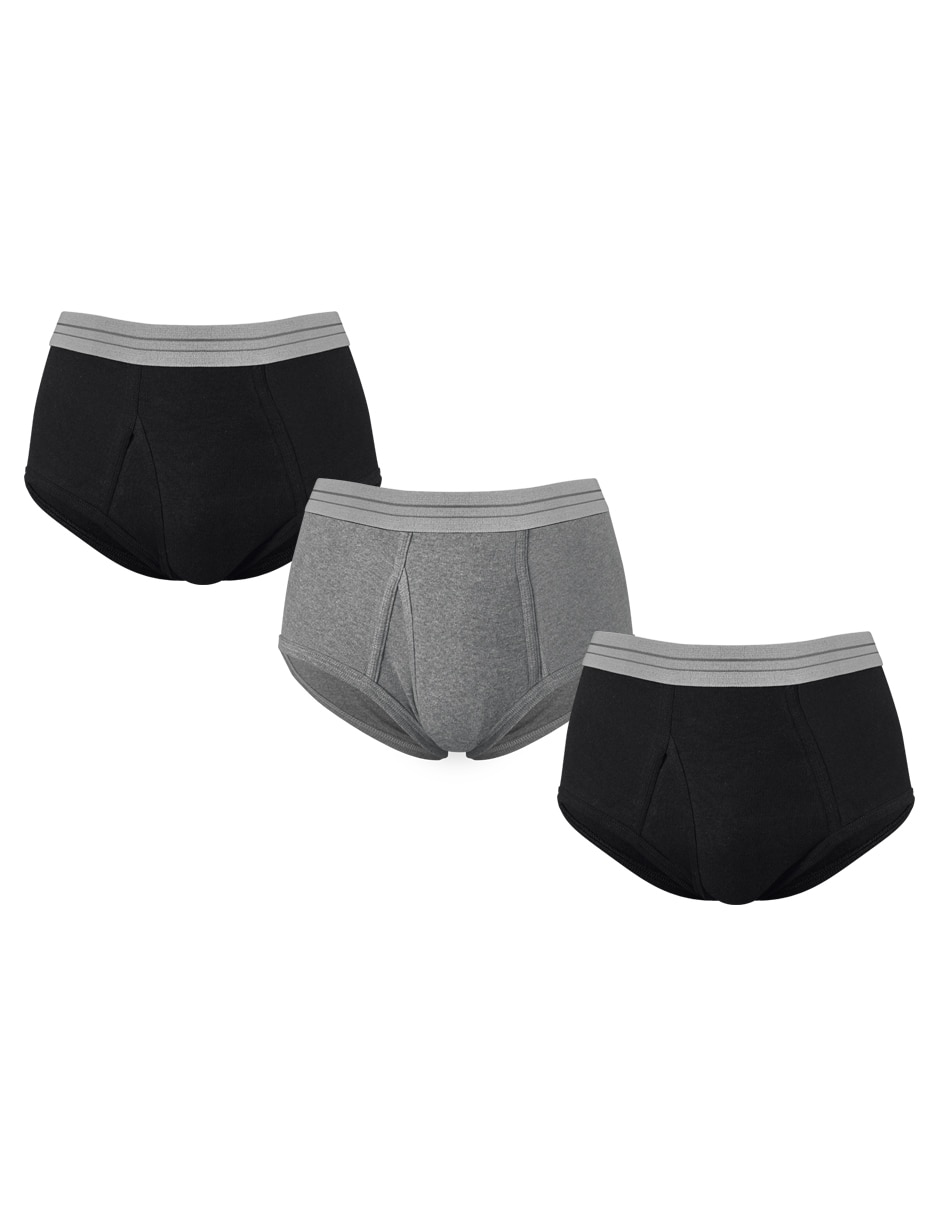 Trusa de algodón para hombre 3 piezas