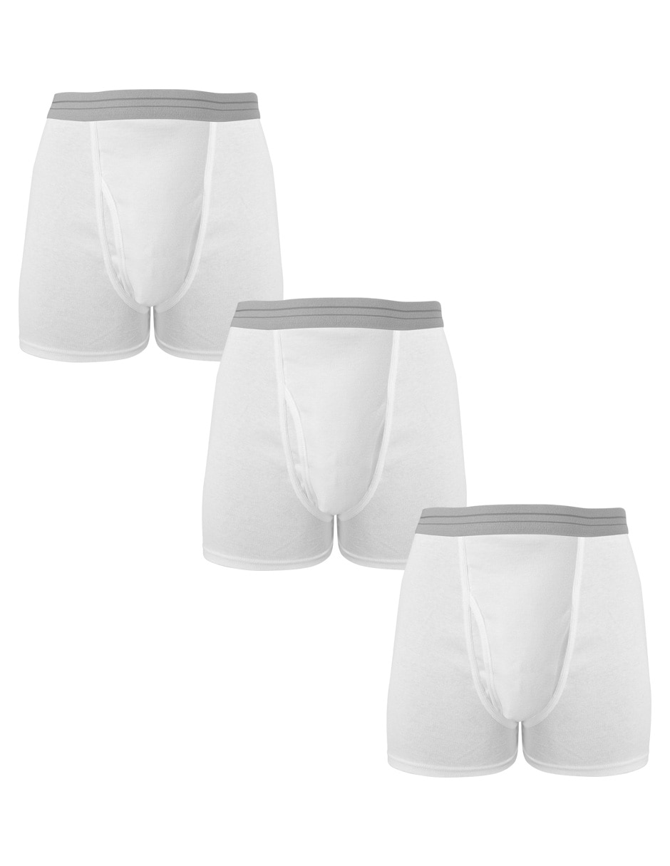 Bóxer de algodón para hombre 3 piezas Bóxer de algodón para hombre 3 piezas