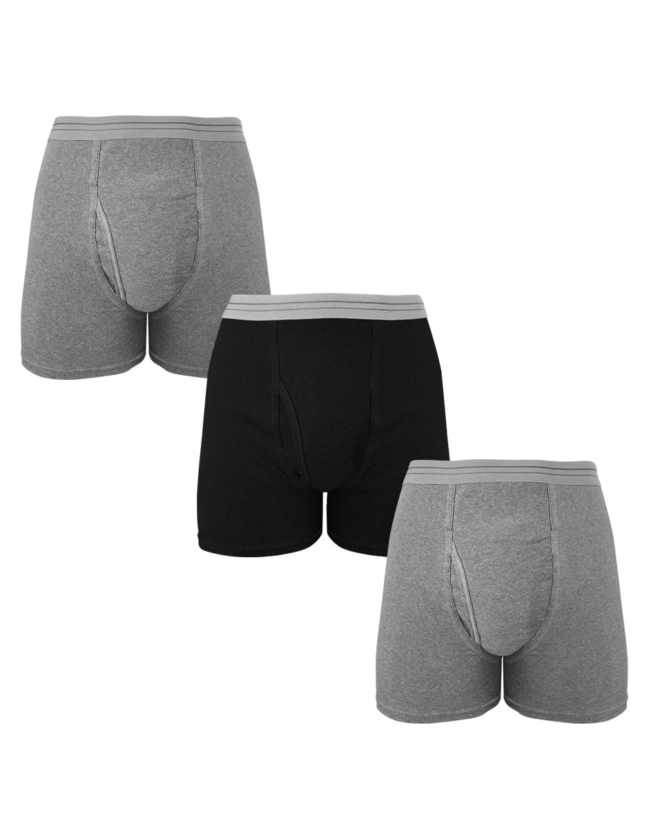 Bóxer de algodón para hombre 3 piezas