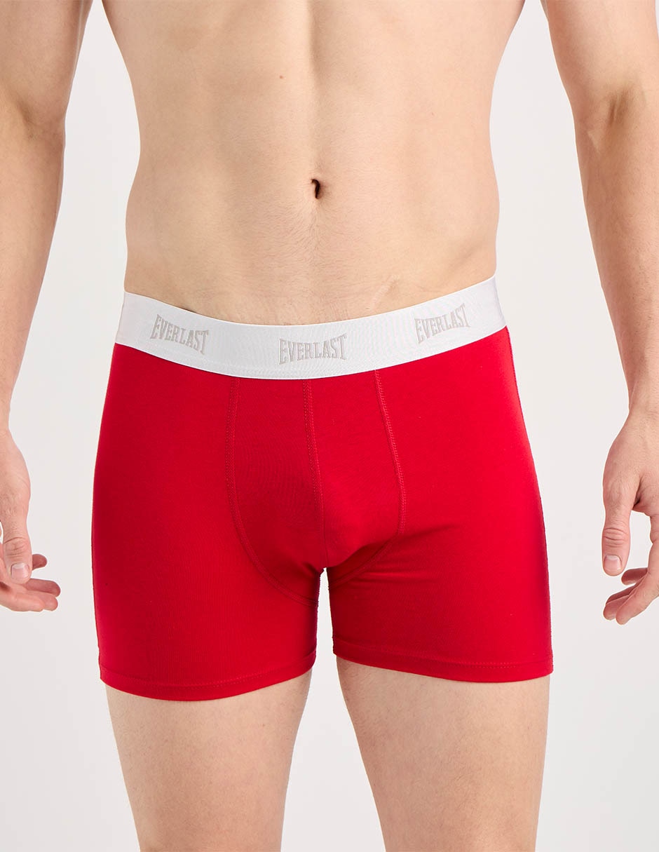 Set bóxer de algodón para hombre 3 piezas