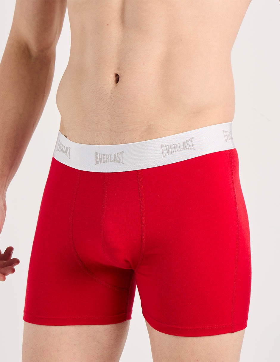 Set bóxer Everlast de algodón para hombre 3 piezas