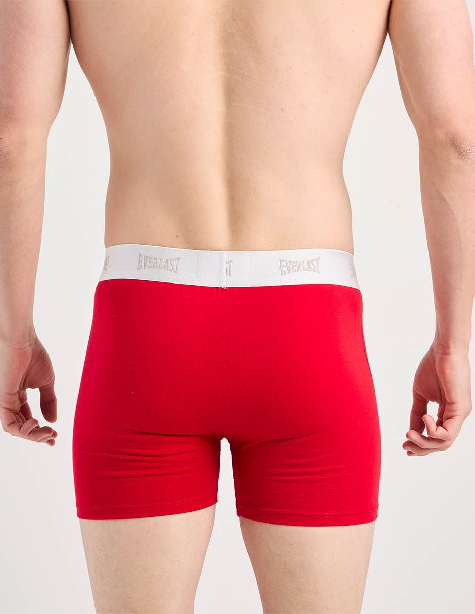 Set bóxer Everlast de algodón para hombre 3 piezas