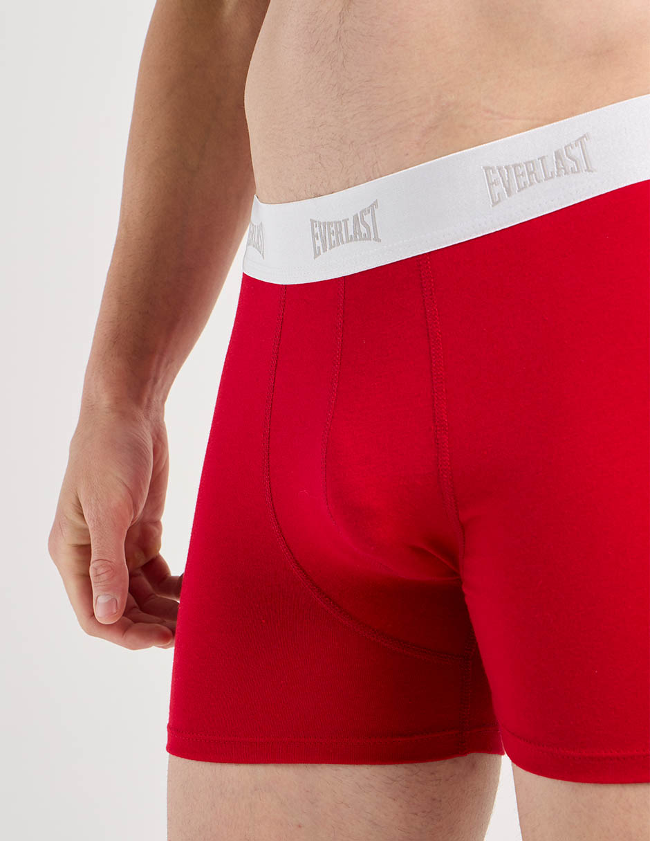 Set bóxer Everlast de algodón para hombre 3 piezas