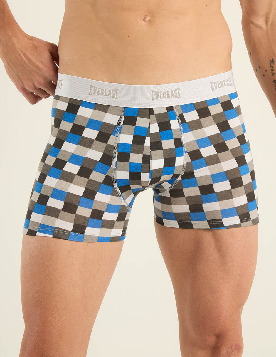 Set bóxer de algodón para hombre 3 piezas Set bóxer de algodón para hombre 3 piezas