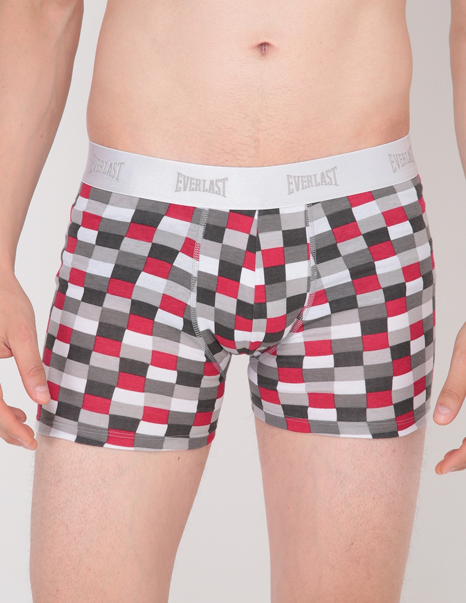 Set bóxer Everlast de algodón para hombre 3 piezas