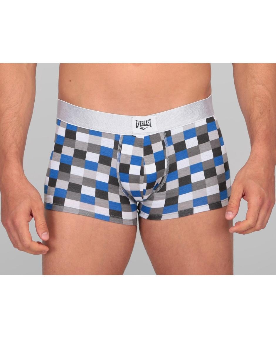 Set bóxer trunk de algodón para hombre 3 piezas