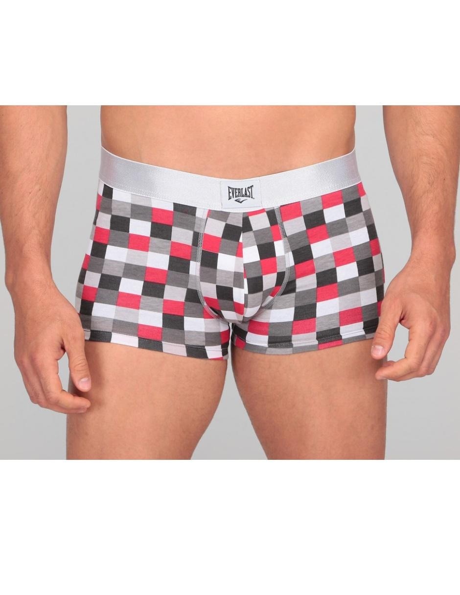 Set bóxer trunk Everlast de algodón para hombre 3 piezas