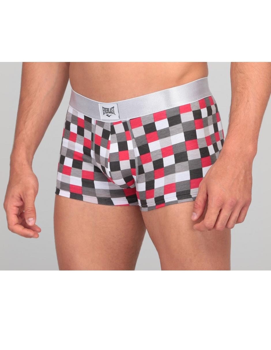 Set bóxer trunk Everlast de algodón para hombre 3 piezas