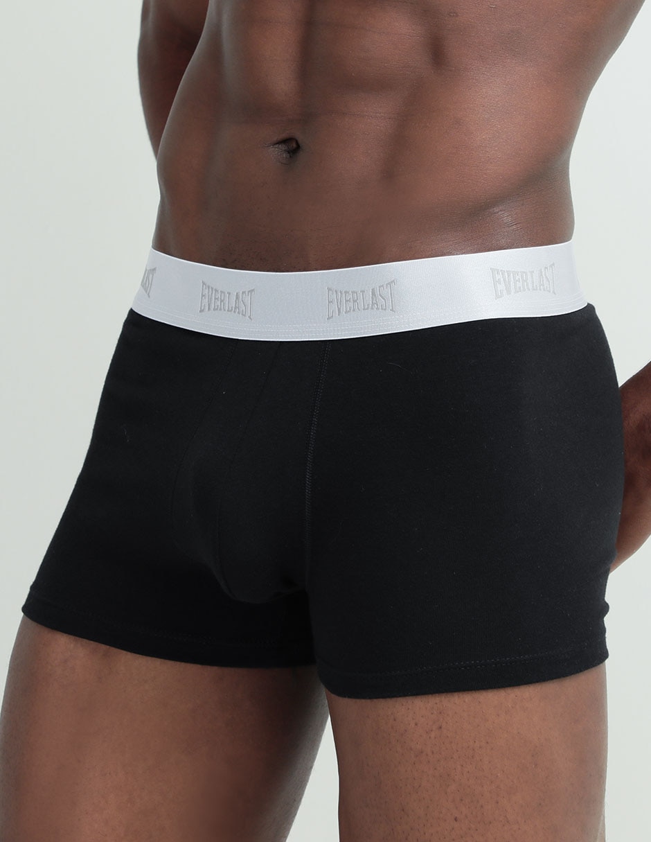 Set de bóxer trunk de algodón para hombre 2