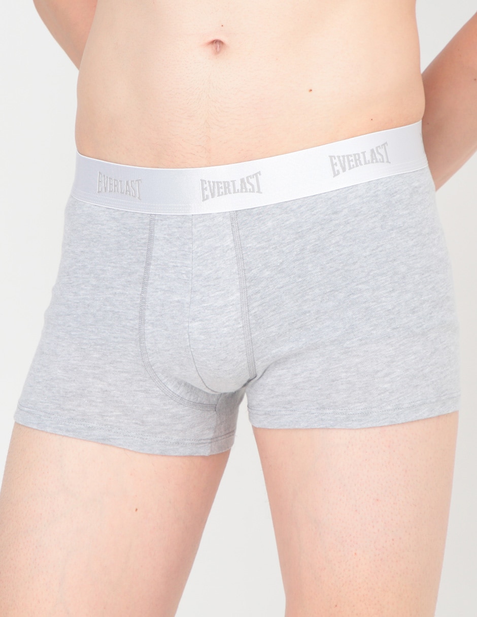 Set de bóxer trunk de algodón para hombre 5