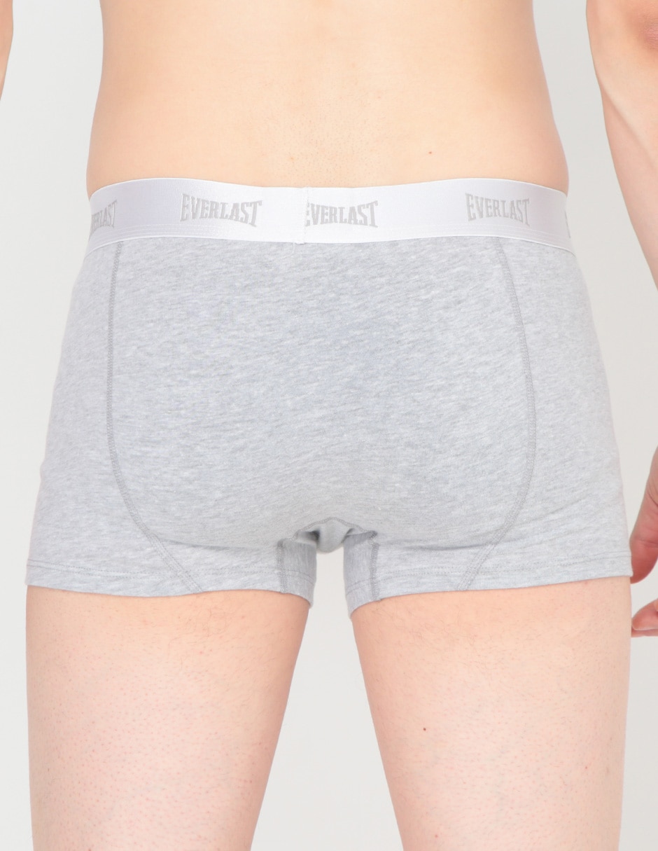 Set de bóxer trunk de algodón para hombre 4