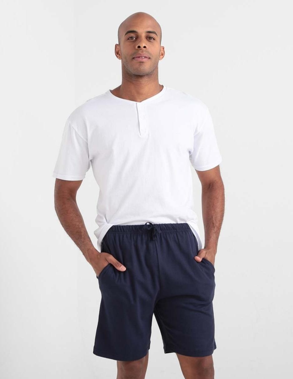 Short pijama de algodón para hombre