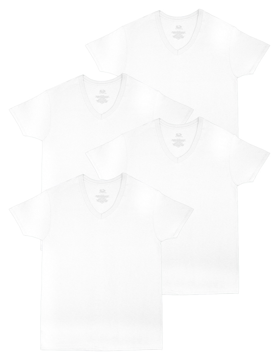 Set playera cuello V para hombre