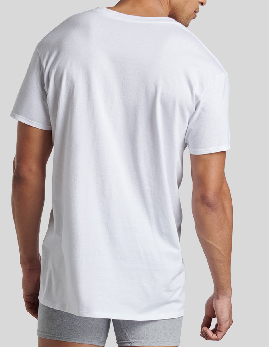 Set playera cuello V para hombre
