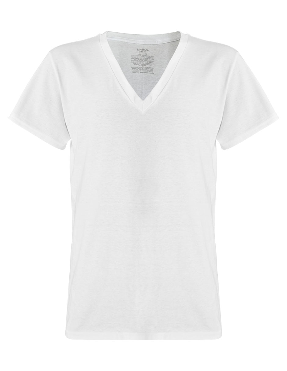 Set playera cuello V para hombre