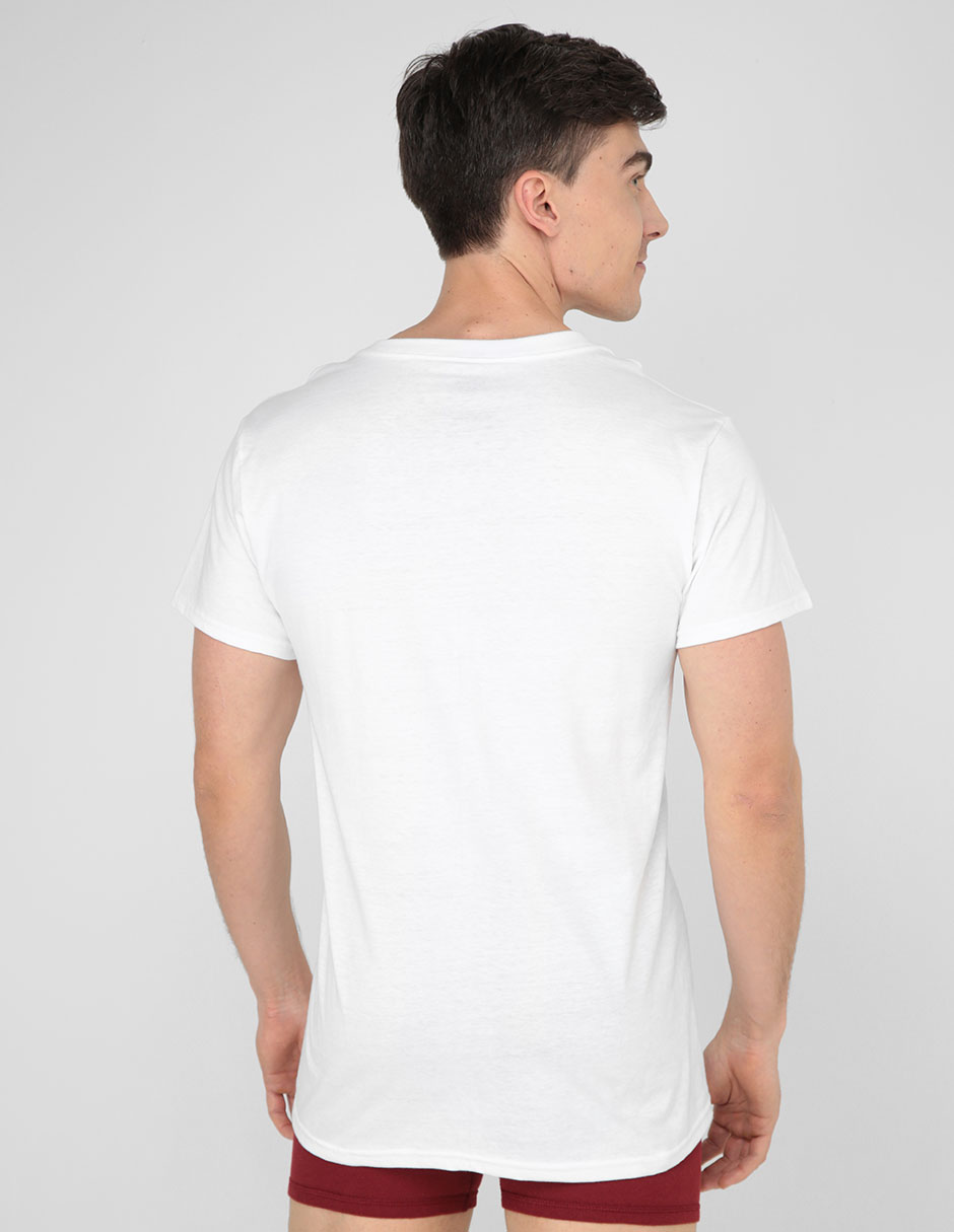 Playera cuello V para hombre 2