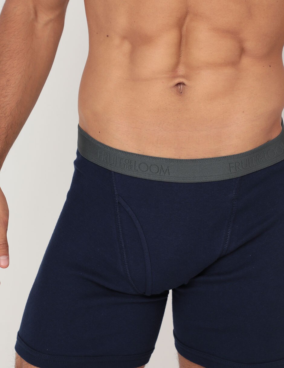 Set bóxer brief de algodón para hombre 3 piezas 4