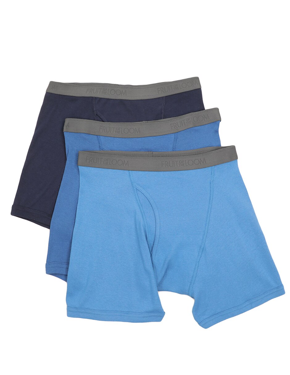 Set bóxer brief de algodón para hombre 3 piezas 5