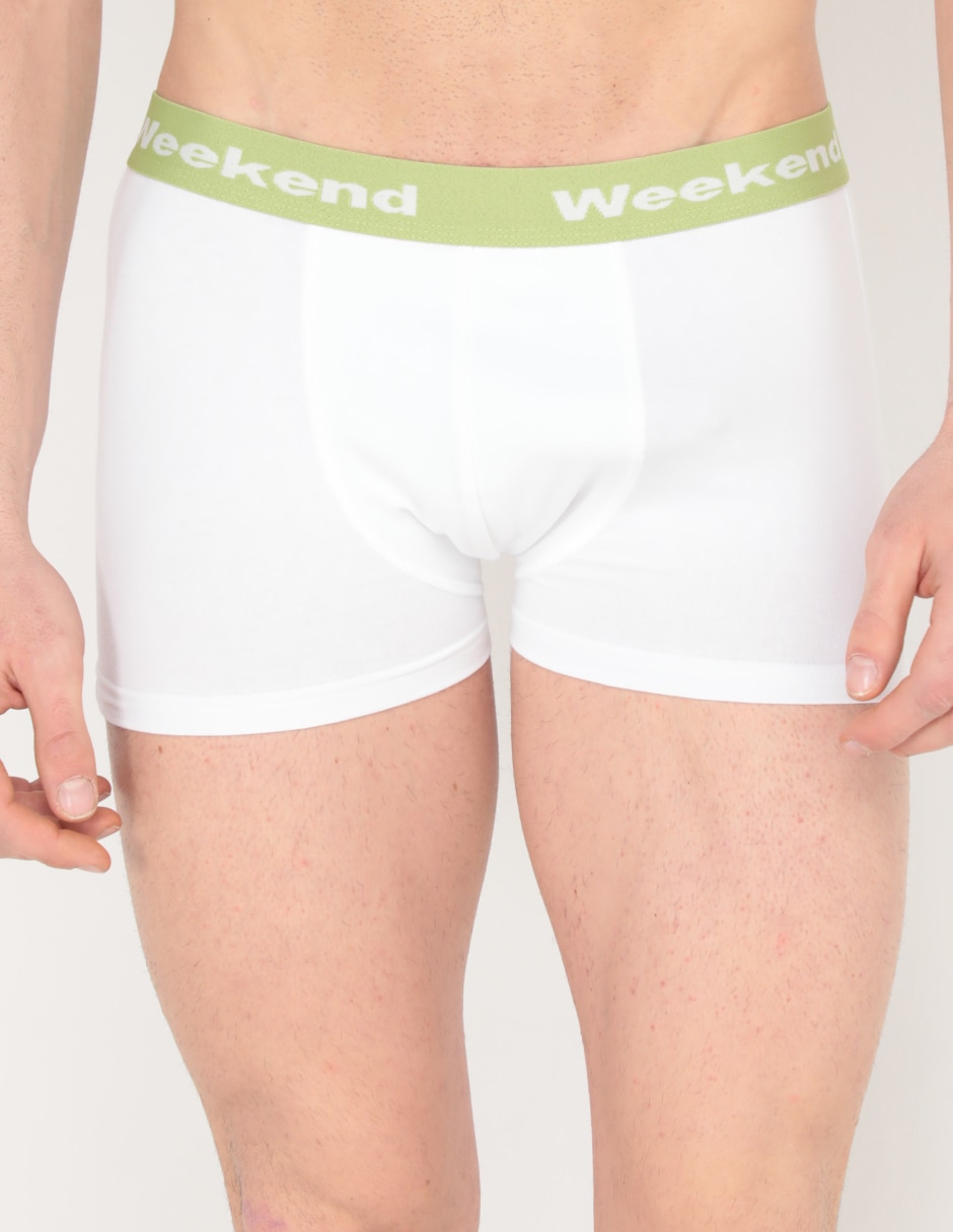 Set bóxer trunk de algodón para hombre 3 piezas Set bóxer trunk de algodón para hombre 3 piezas