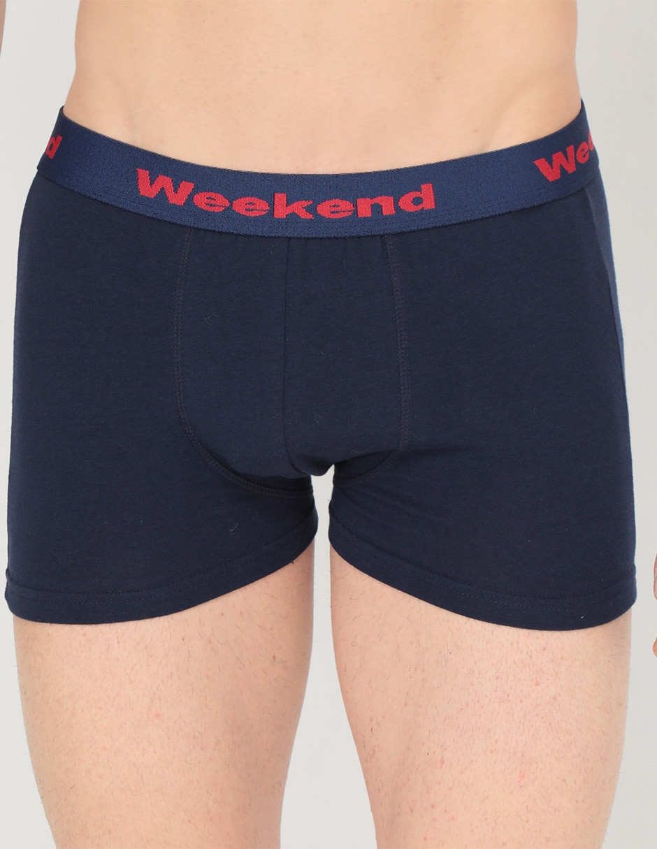 Set bóxer trunk de algodón para hombre 3 piezas Set bóxer trunk de algodón para hombre 3 piezas