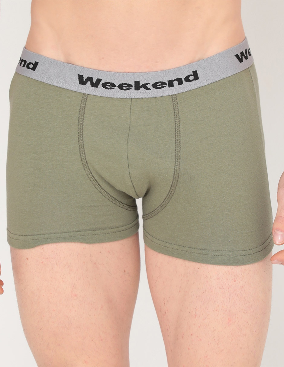 Set bóxer trunk de algodón para hombre 3 piezas Set bóxer trunk de algodón para hombre 3 piezas