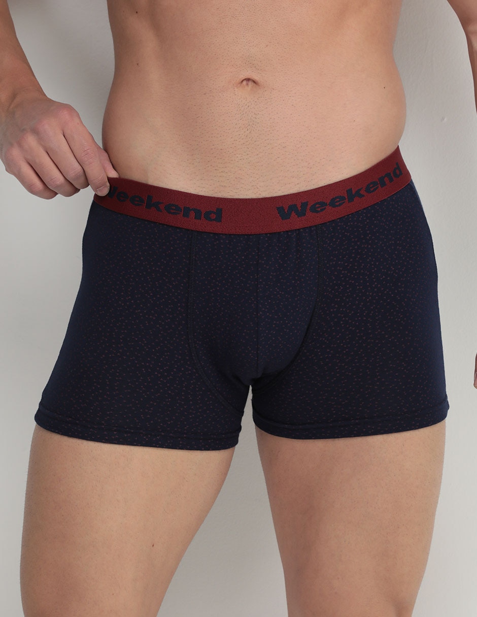 Set bóxer de algodón para hombre 3 piezas