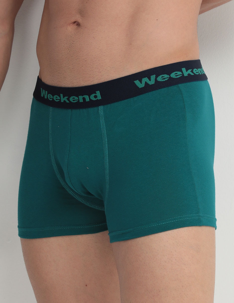 Set bóxer Weekend de algodón para hombre 3 piezas