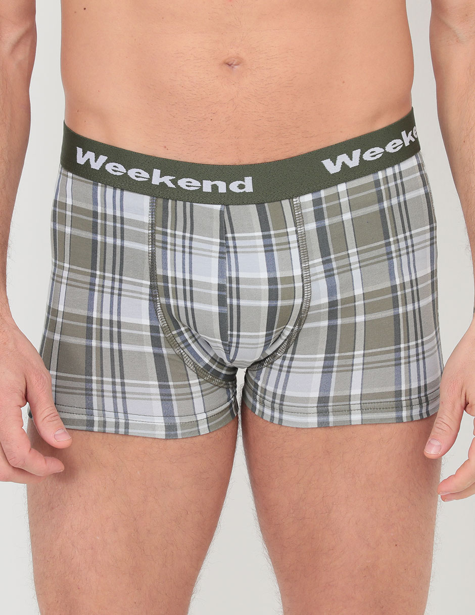 Set bóxer trunk de algodón para hombre 3 piezas Set bóxer trunk de algodón para hombre 3 piezas