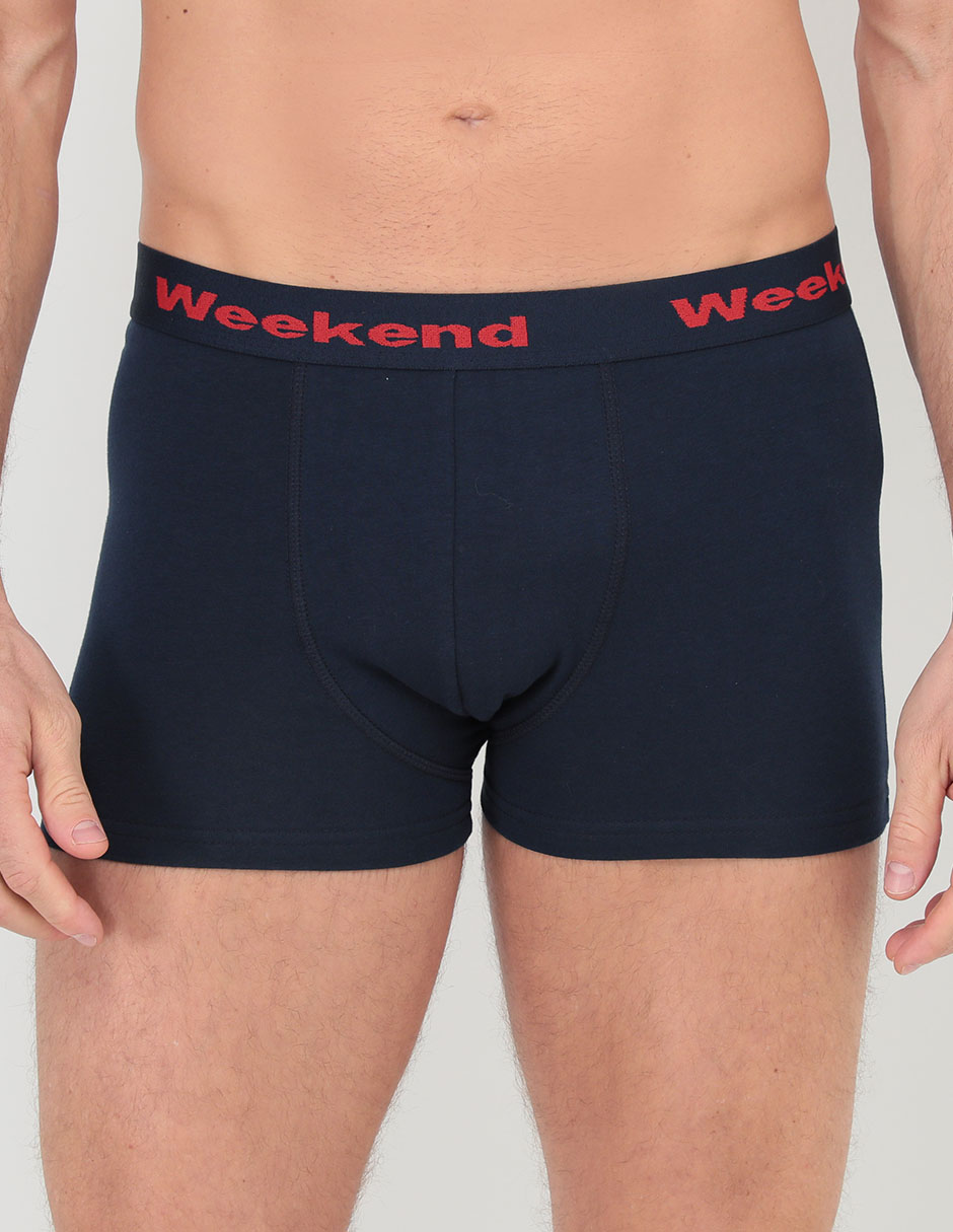 Set bóxer trunk de algodón para hombre 3 piezas