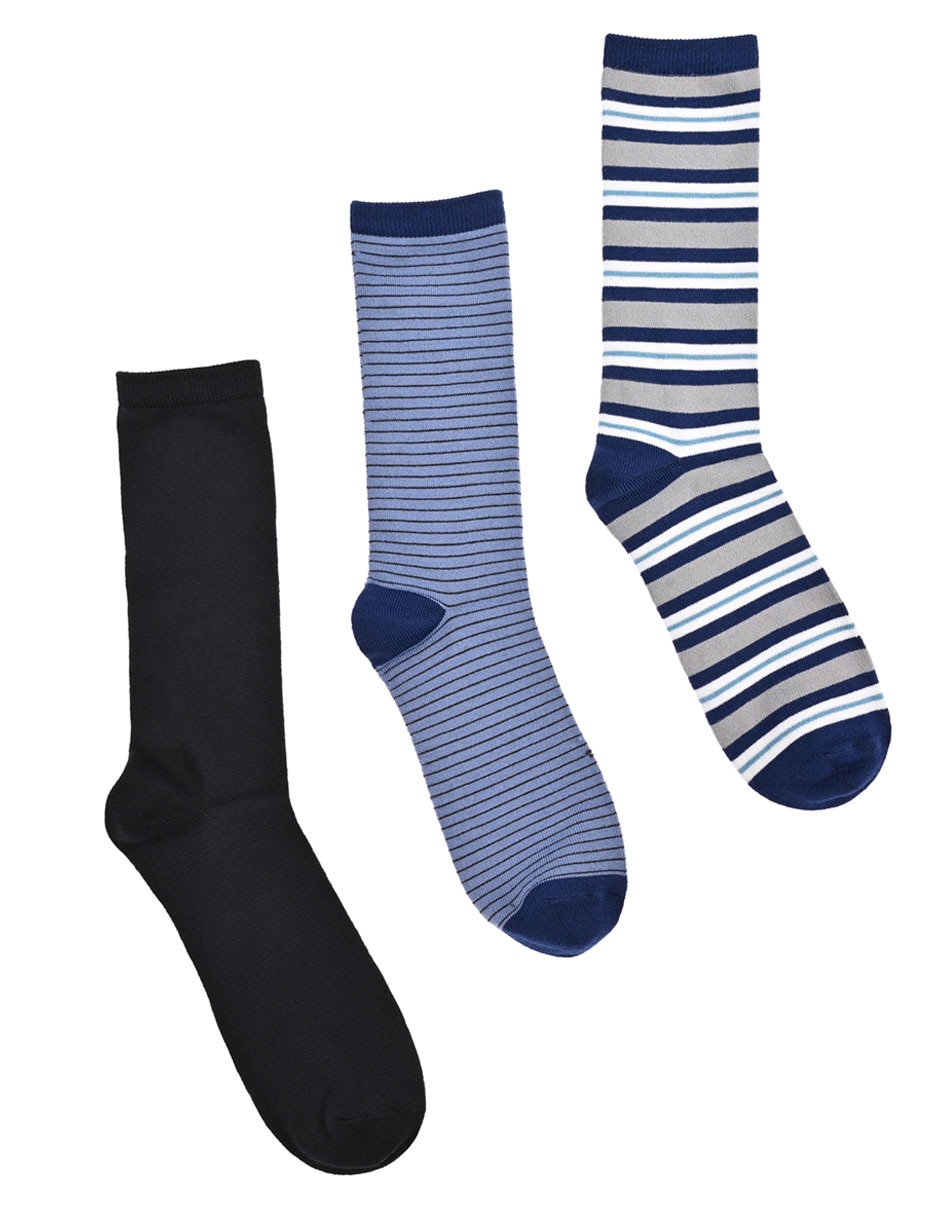 Calcetines de algodón Hombre 3 pares Calcetines de algodón Hombre 3 pares