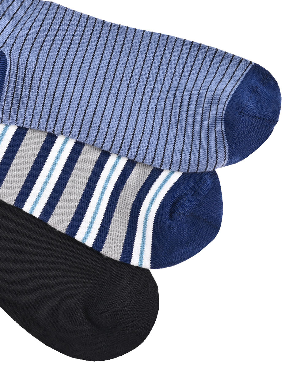 Calcetines de algodón Hombre 3 pares 3