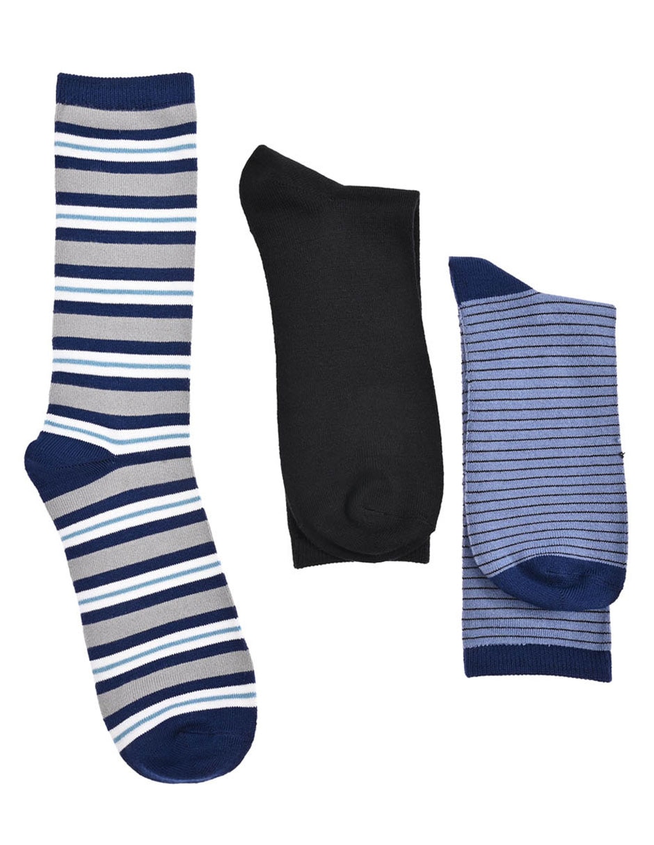 Calcetines de algodón Hombre 3 pares 2