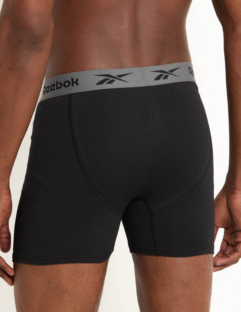 Set bóxer trunk Reebok para hombre 3 piezas