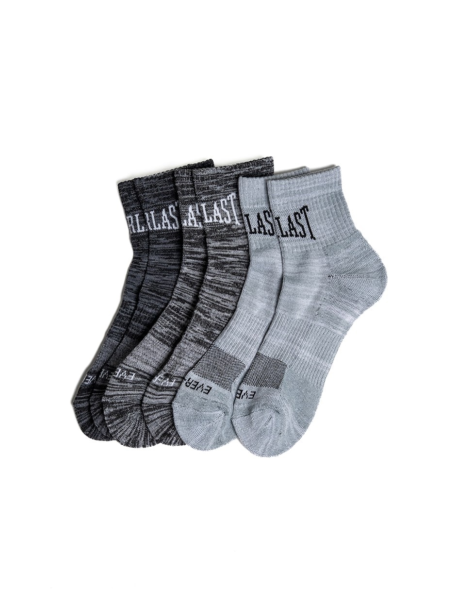 Calceta para hombre 3 pares 1