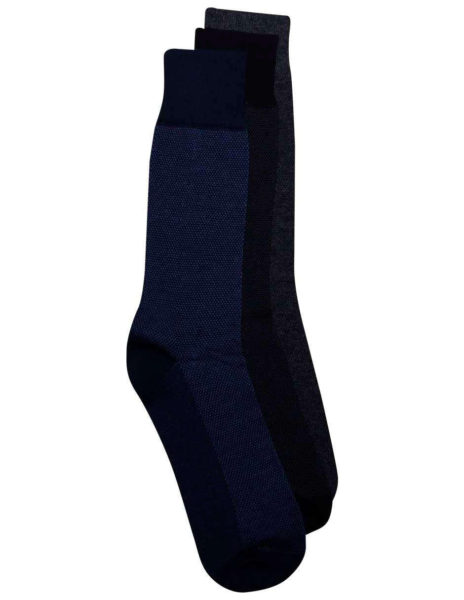 Calceta Hombre 3 pares Calceta Hombre 3 pares