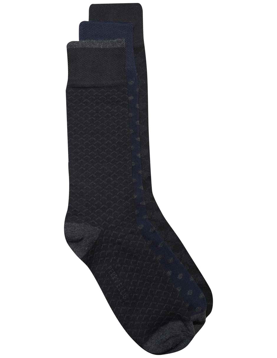 Calceta Hombre 3 pares Calceta Hombre 3 pares