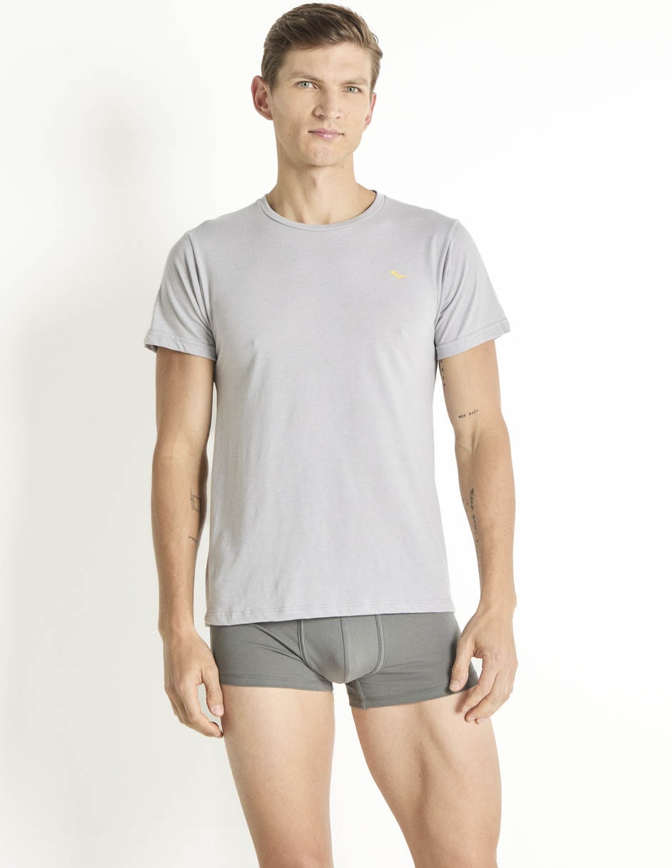 Set playera cuello redondo para hombre Set playera cuello redondo para hombre