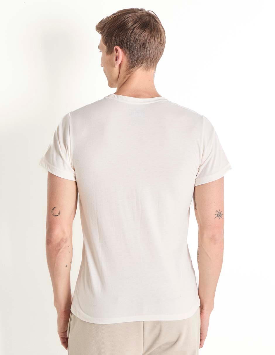 Playera cuello redondo para hombre 2