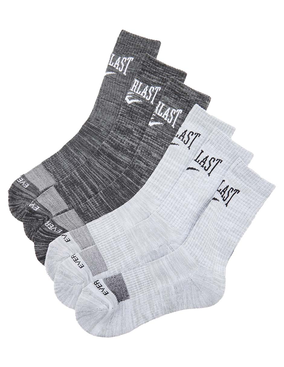 Set de calceta para hombre 6 pares