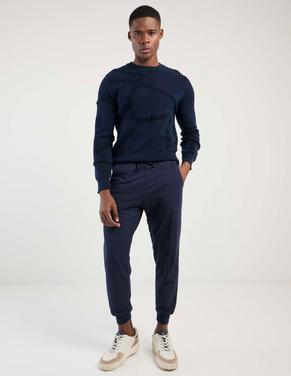 Pants regular everlast con jareta para hombre