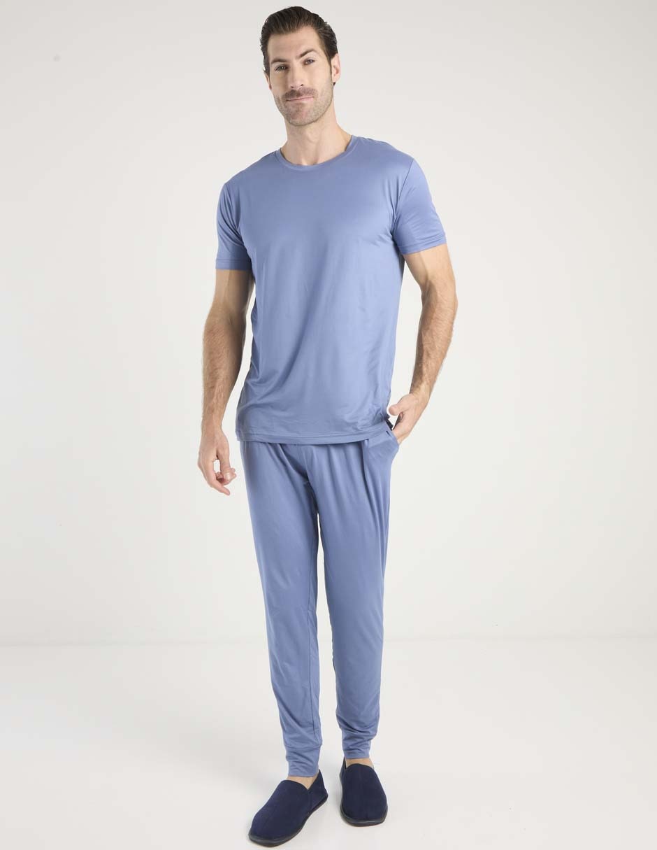 Pantalón pijama de algodón para hombre